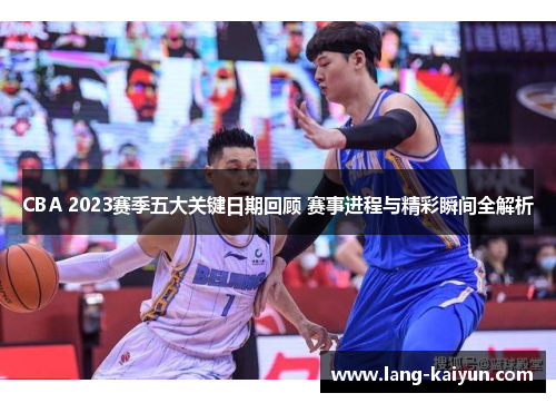 CBA 2023赛季五大关键日期回顾 赛事进程与精彩瞬间全解析 CBA 2023赛季五大关键日期回顾 赛事进程与精彩瞬间全解析
