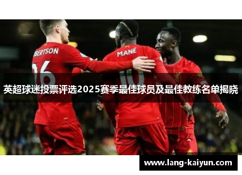 英超球迷投票评选2025赛季最佳球员及最佳教练名单揭晓