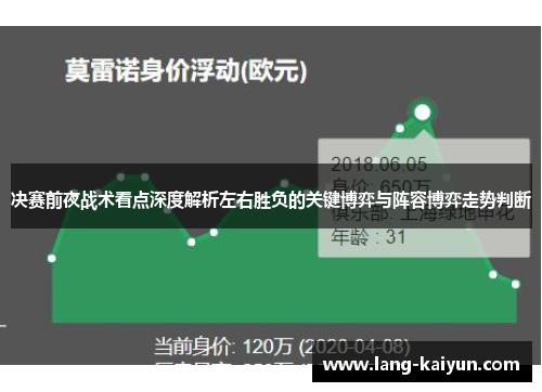 决赛前夜战术看点深度解析左右胜负的关键博弈与阵容博弈走势判断